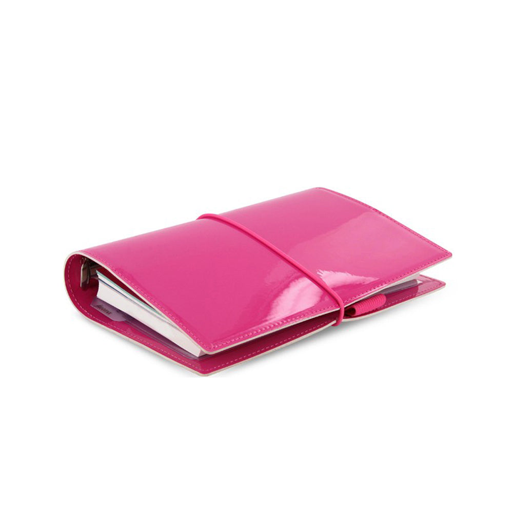 Filofax - Domino Patent - Personal - Hot Pink