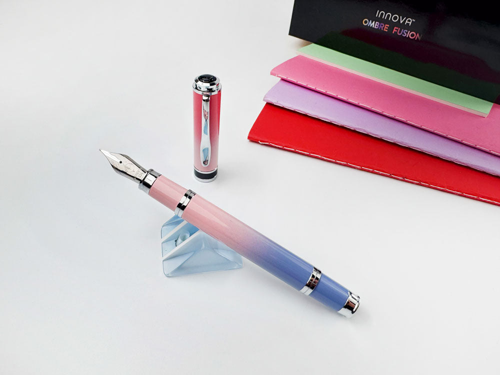 Monteverde Innova Ombre Fusion Charm (Violet/Pink/Magenta) Fountain Pen