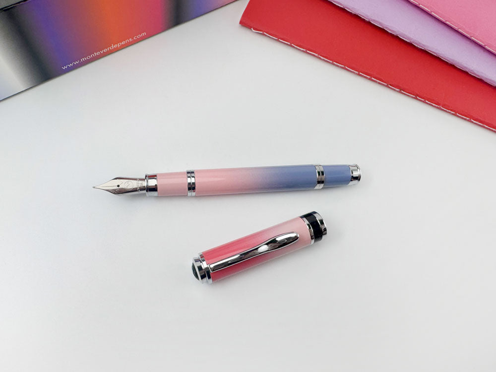 Monteverde Innova Ombre Fusion Charm (Violet/Pink/Magenta) Fountain Pen