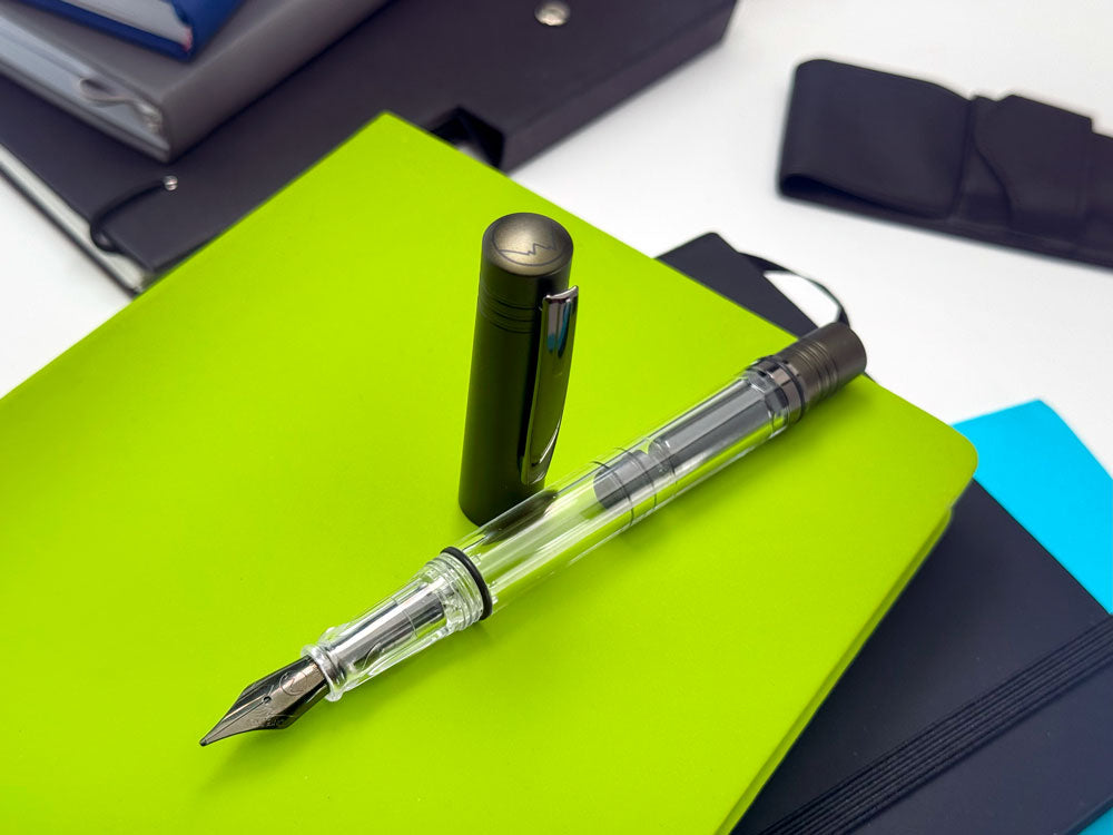 Monteverde USA® MP1 Lock-It Piston Technology Fountain Pen Olive Green