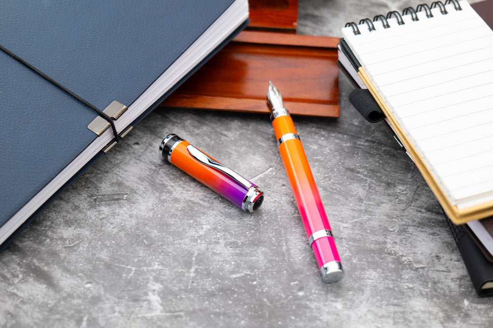 Monteverde Innova Ombre Fusion Harmony (Purple/Orange/Violet) Fountain Pen