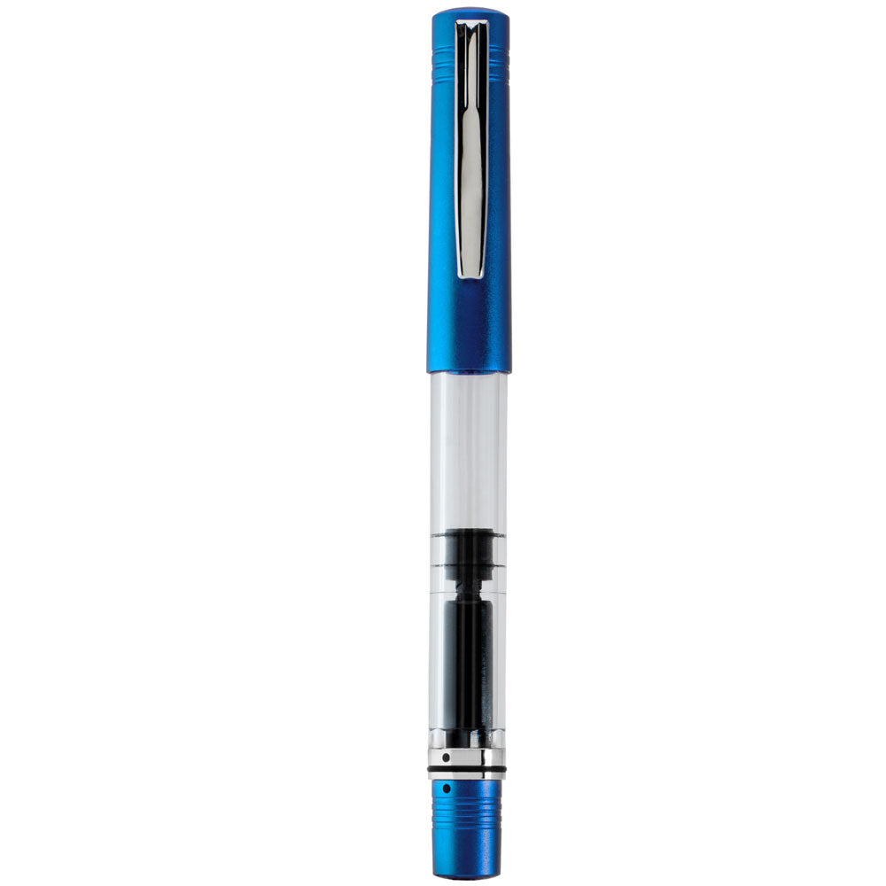 Monteverde USA® MP1 Lock-It Piston Technology Fountain Pen Bright Blue