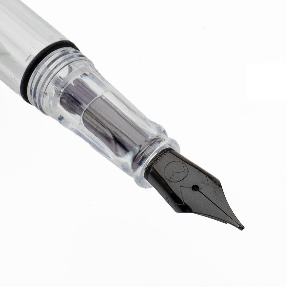 Monteverde USA® MP1 Lock-It Piston Technology Fountain Pen Black Noir