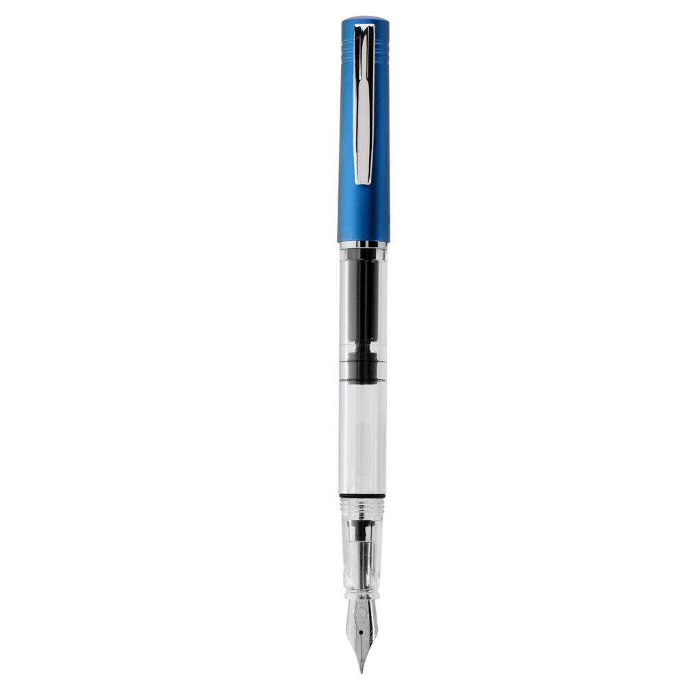 Monteverde USA® MP1 Lock-It Piston Technology Fountain Pen Bright Blue