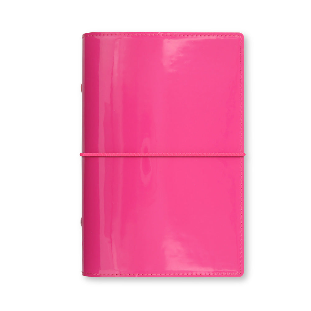 Filofax - Domino Patent - Personal - Hot Pink