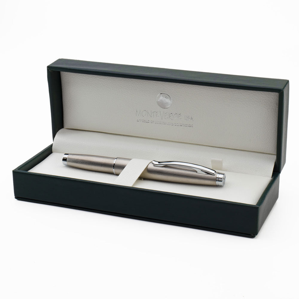 Monteverde USA® Dakota Fountain Pen Stainless Steel