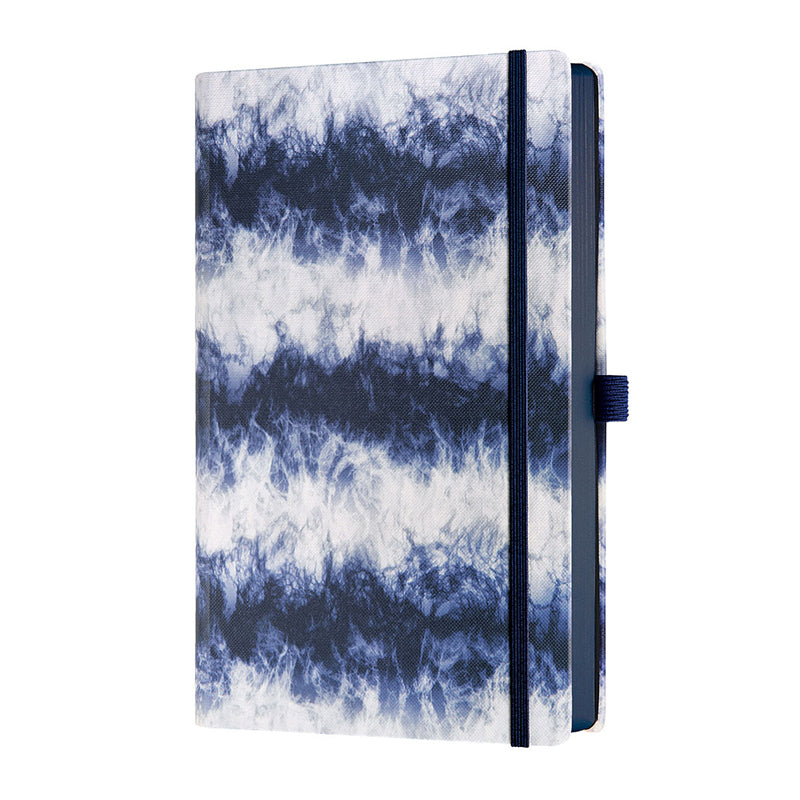 Castelli Milano Shibori Medium Ruled Notebook - Steam