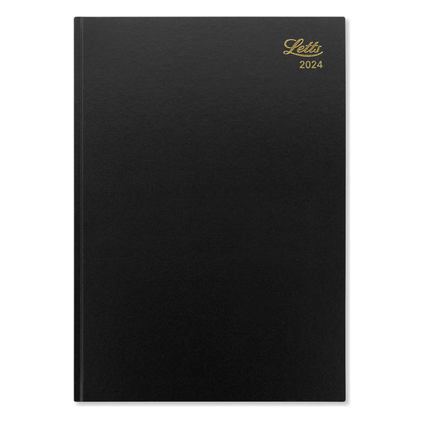 2024 A4, A5 A6 Day to Page, Week to view Desk Diary Hardback Appointment