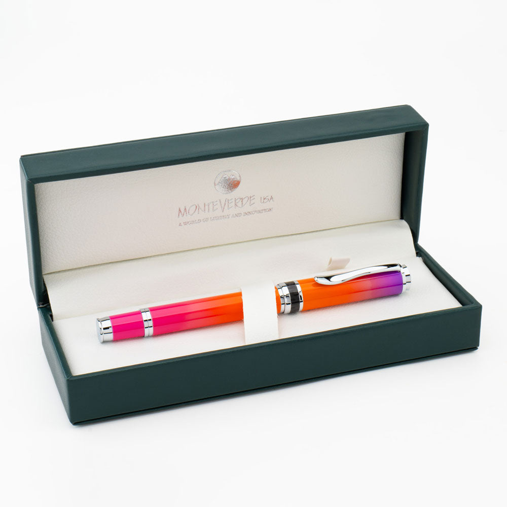 Monteverde Innova Ombre Fusion Harmony (Purple/Orange/Violet) Fountain Pen