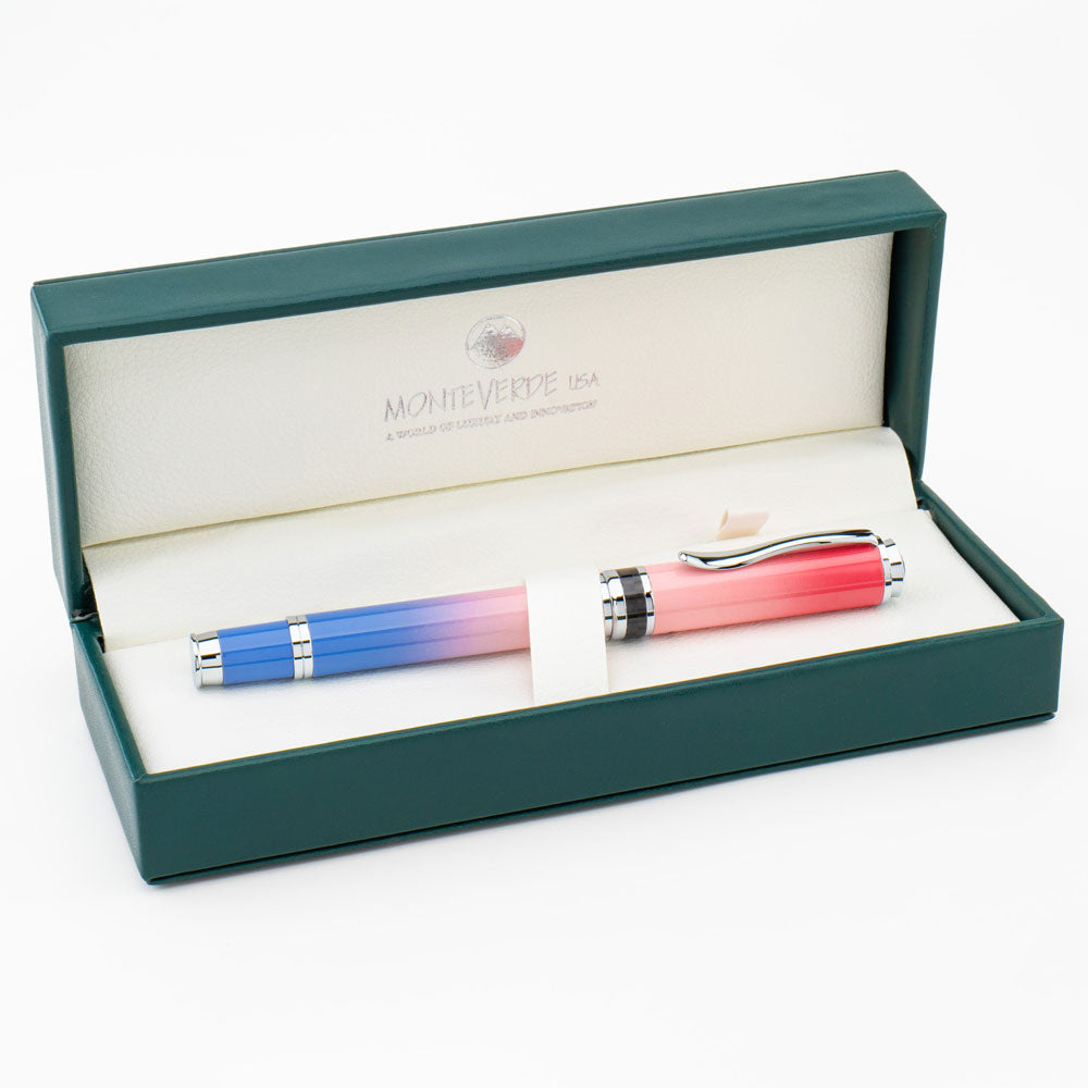 Monteverde Innova Ombre Fusion Charm (Violet/Pink/Magenta) Fountain Pen