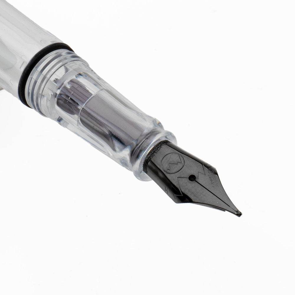 Monteverde USA® MP1 Lock-It Piston Technology Fountain Pen Coal Grey