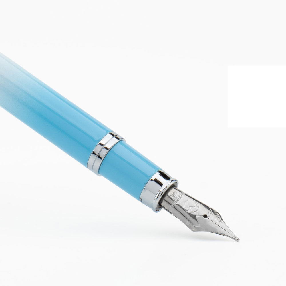 Monteverde Innova Ombre Fusion Bliss (Gold/Blue/White) Fountain Pen