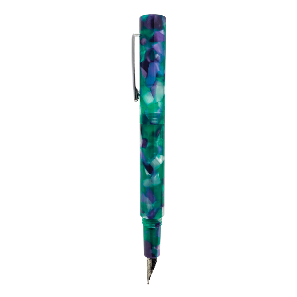 Monteverde USA MVP Fountain Pen Green Abstract (Eyedropper, Cartridge)