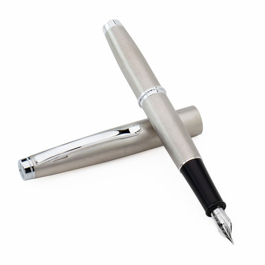 Monteverde USA® Dakota Fountain Pen Stainless Steel