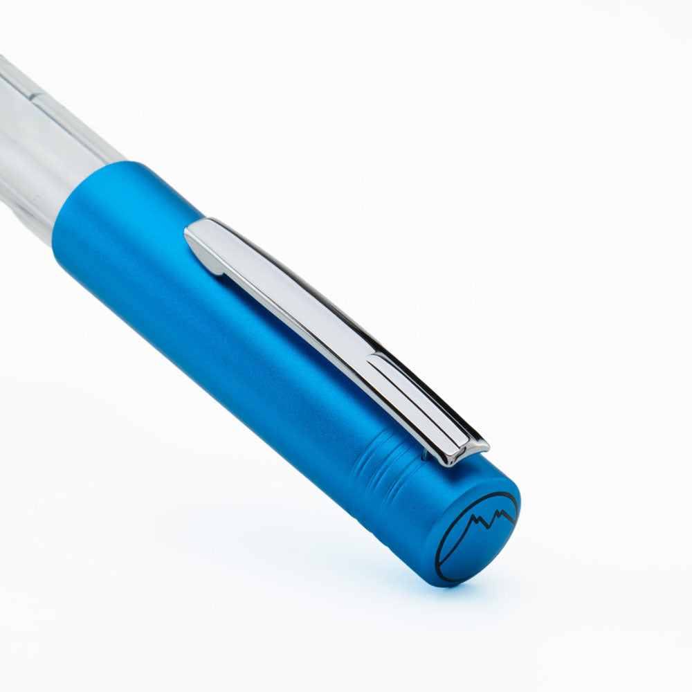 Monteverde USA® MP1 Lock-It Piston Technology Fountain Pen Bright Blue