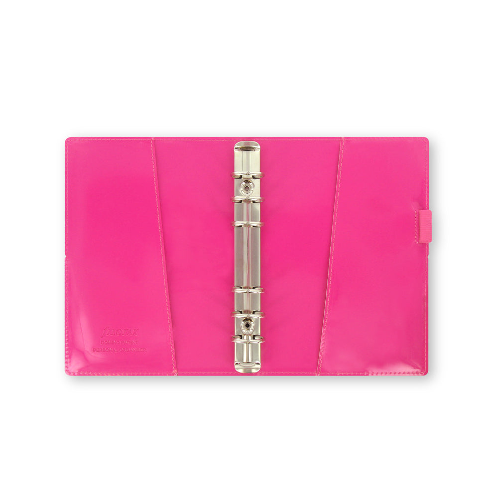 Filofax - Domino Patent - Personal - Hot Pink