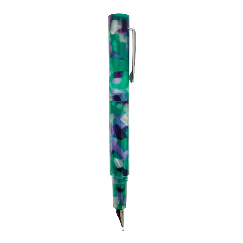 Monteverde USA MVP Fountain Pen Green Abstract (Eyedropper, Cartridge)