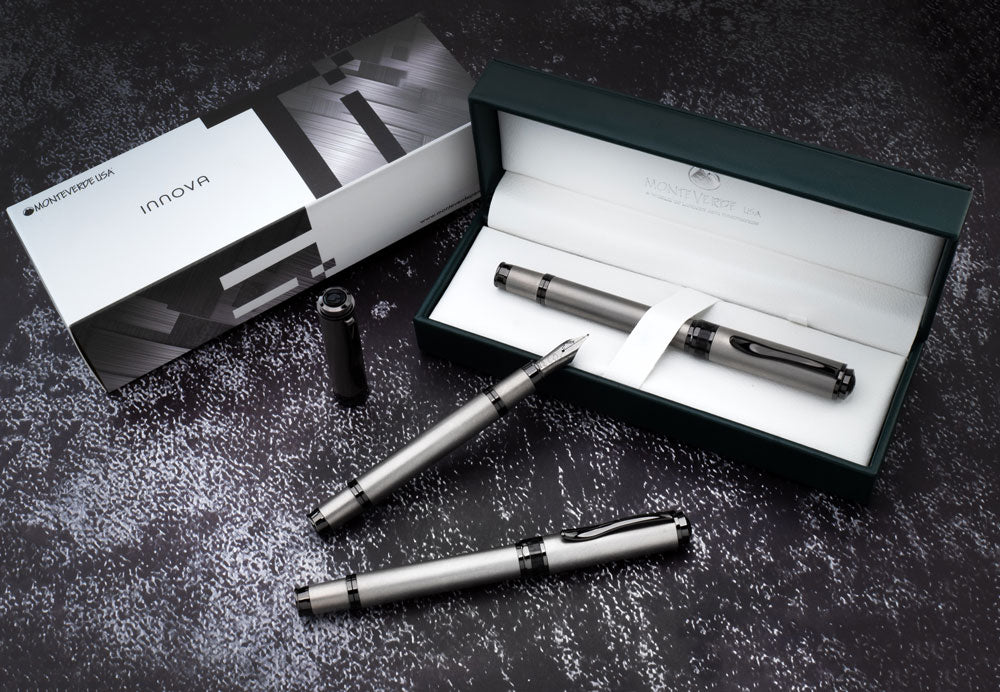 Monteverde USA® Innova TI(Titanium) Numbered Edition Rollerball Pen