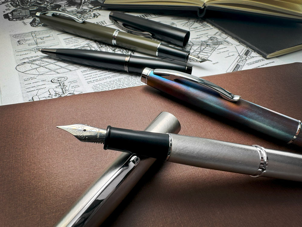 Monteverde USA® Dakota Fountain Pen Stainless Steel