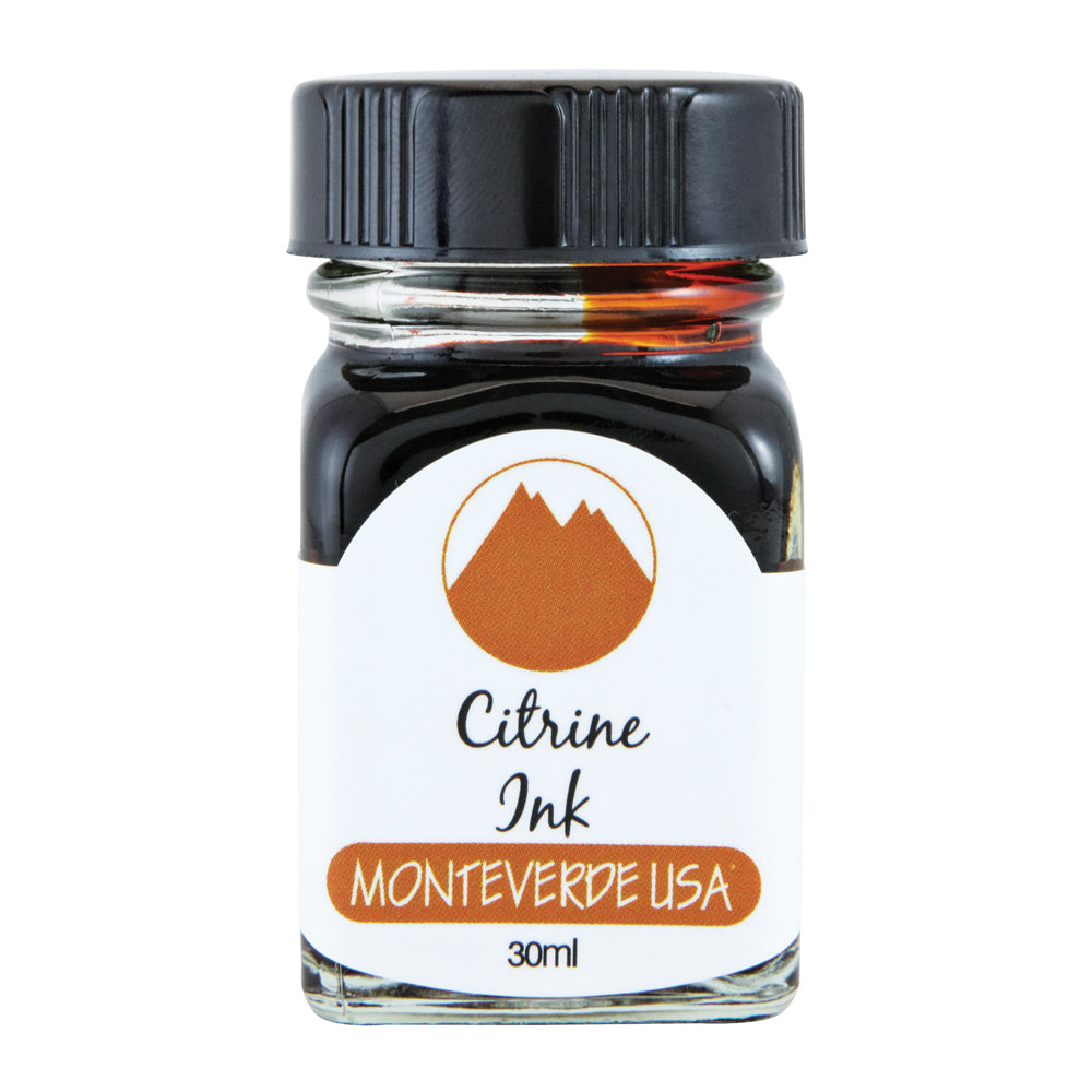 Monteverde USA GemsStone 30ml Fountain Pen Ink Citrine