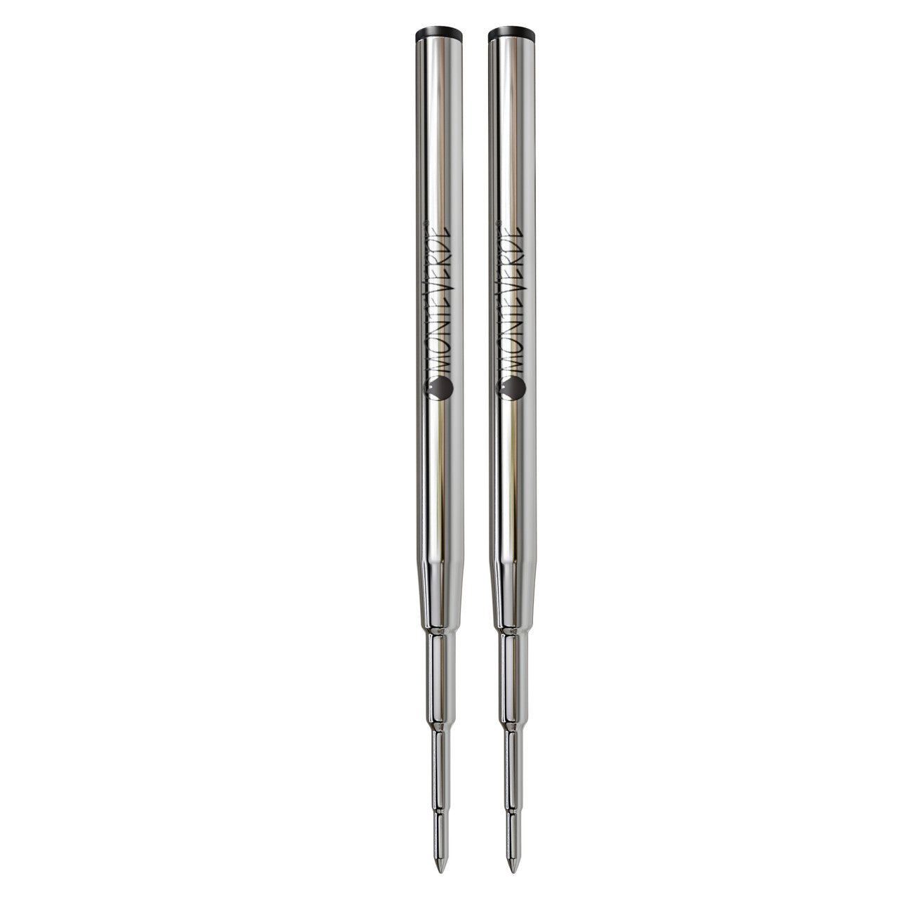 Monteverde USA Soft Roll Ballpoint Refill To Fit Montblanc Ballpoint Pens, Mediium Point, Pack of 2 Refills - Purple(M132PL)