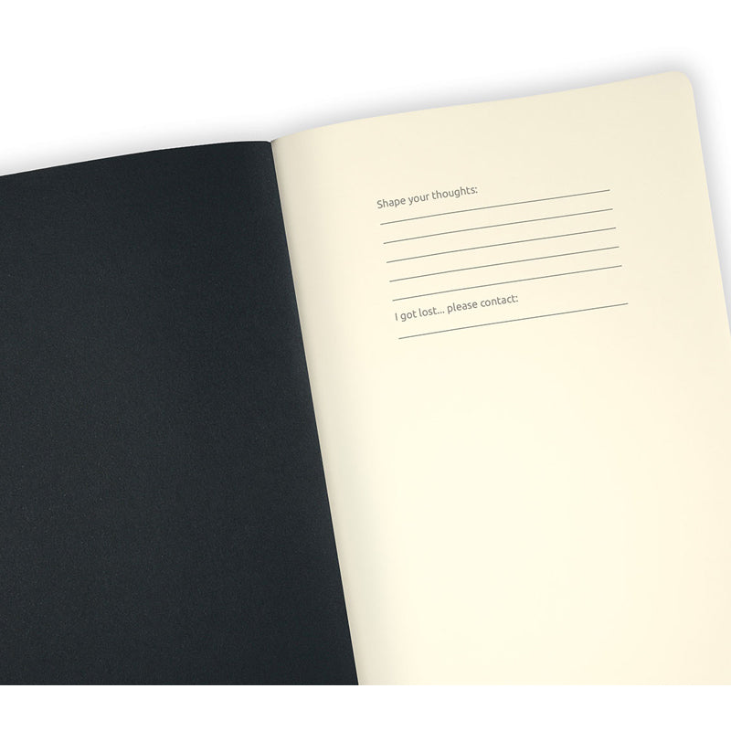 Castelli Milano Shibori Medium Ruled Notebook - Steam