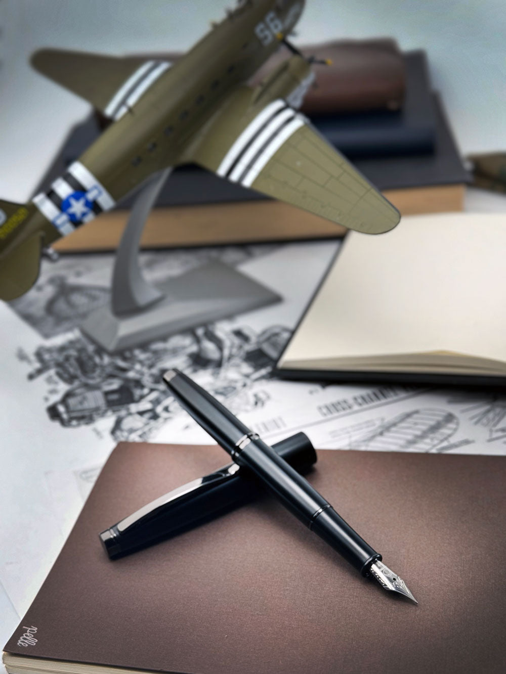 Monteverde USA® Dakota Fountain Pen Black Sky