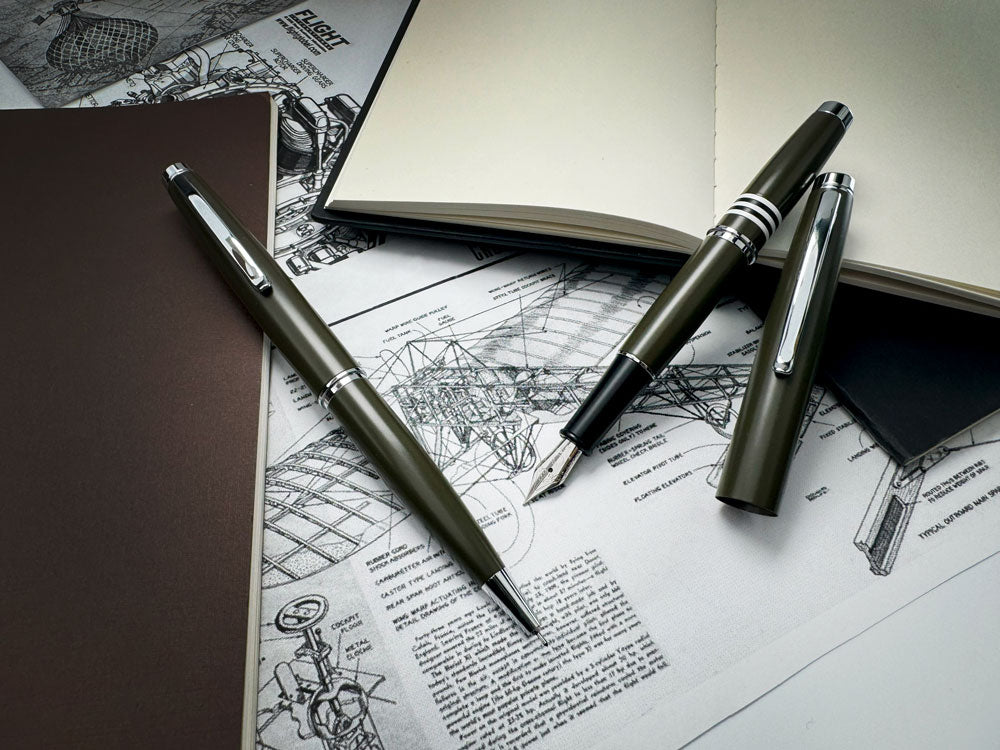 Monteverde USA® Dakota Fountain Pen Military Green