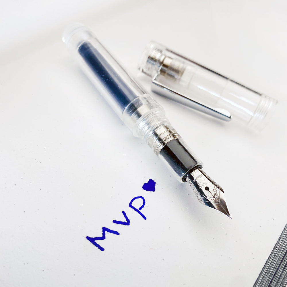 Monteverde USA MVP Fountain Pen Clear (Eyedropper, Cartridge)