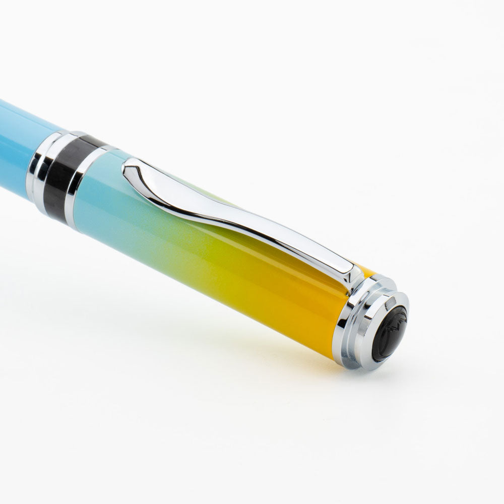 Monteverde Innova Ombre Fusion Bliss (Gold/Blue/White) Fountain Pen