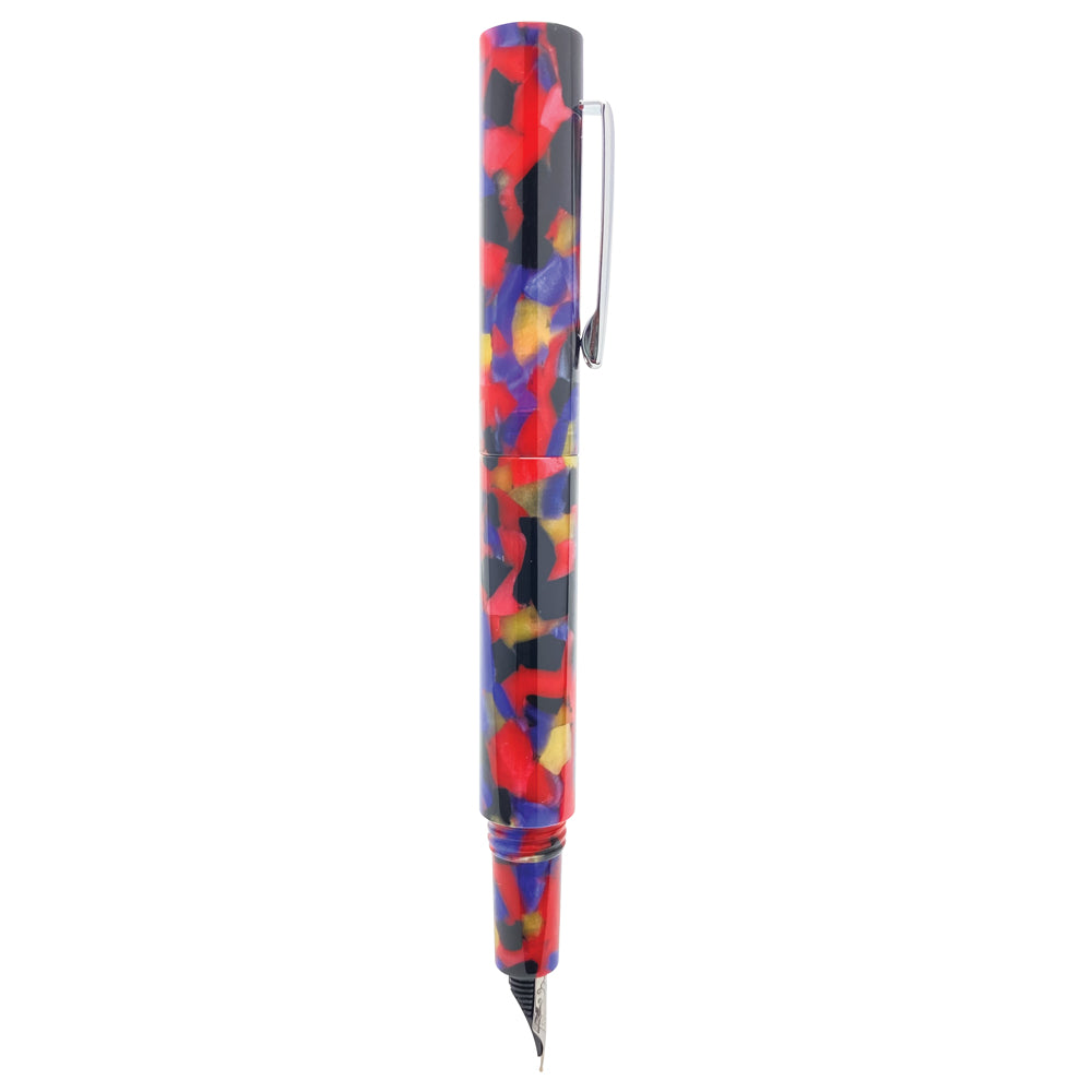 Monteverde USA MVP Fountain Pen Abstract Red (Eyedropper, Cartridge)