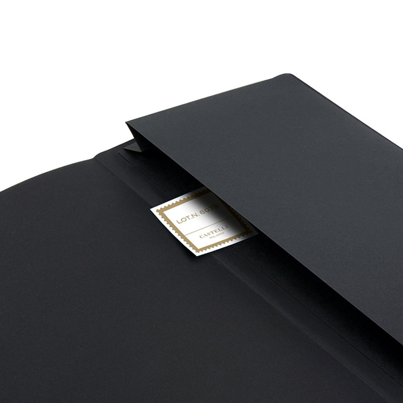 Castelli Milano Shibori Medium Ruled Notebook - Steam