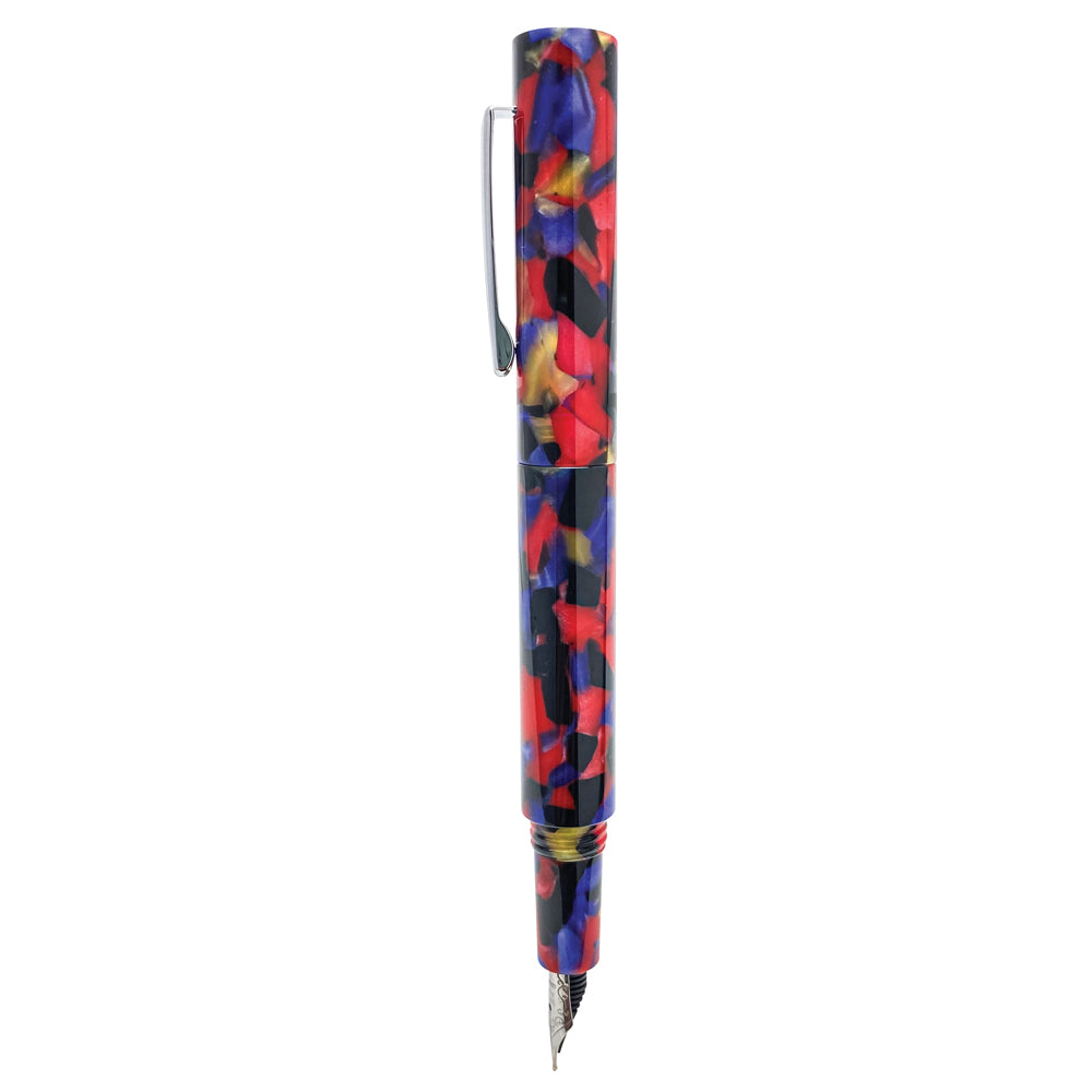 Monteverde USA MVP Fountain Pen Abstract Red (Eyedropper, Cartridge)