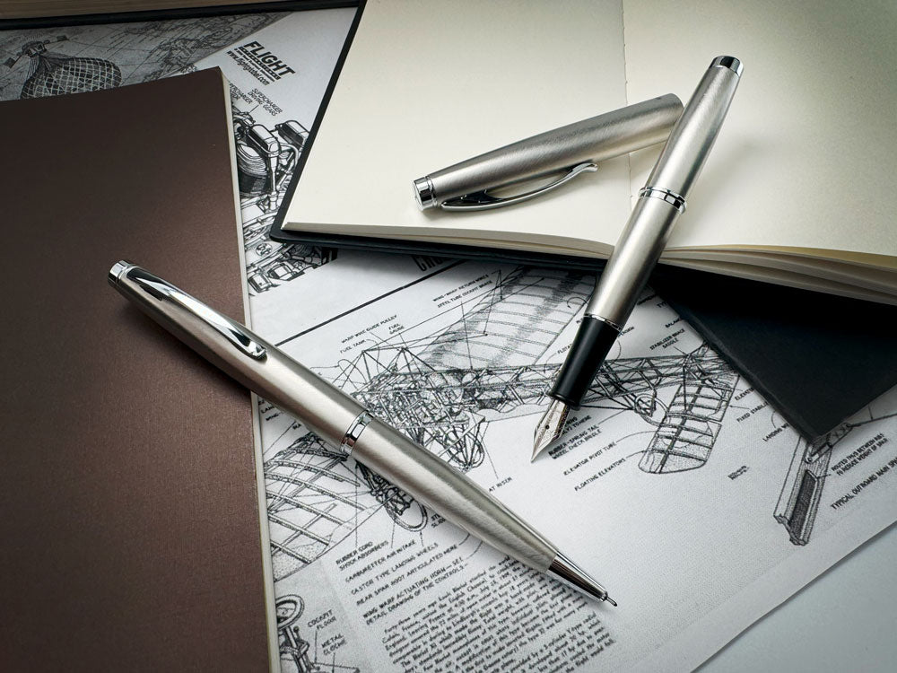 Monteverde USA® Dakota Fountain Pen Stainless Steel