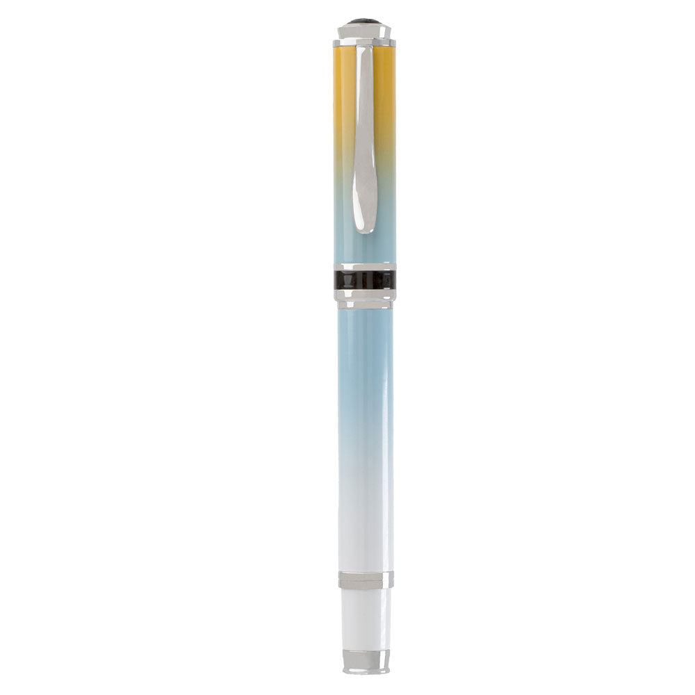 Monteverde Innova Ombre Fusion Bliss (Gold/Blue/White) Fountain Pen
