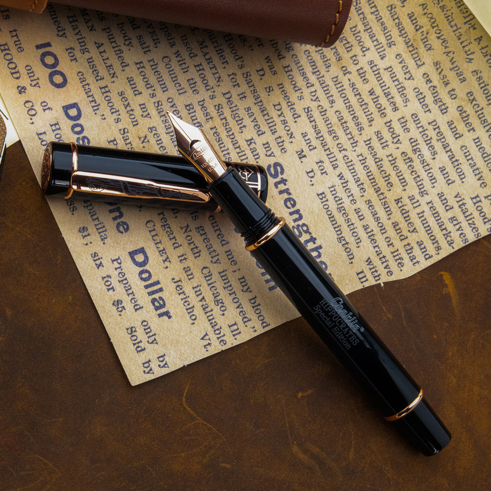 Conklin Hippocrates Fountain Pen Fountain Pen Set w/ 30ml Ink Bottle