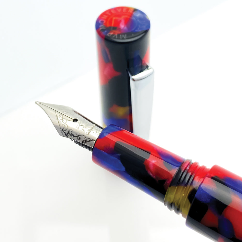 Monteverde USA MVP Fountain Pen Abstract Red (Eyedropper, Cartridge)