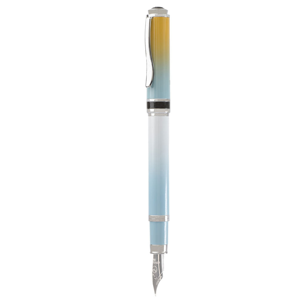 Monteverde Innova Ombre Fusion Bliss (Gold/Blue/White) Fountain Pen