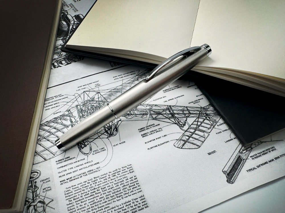 Monteverde USA® Dakota Fountain Pen Stainless Steel