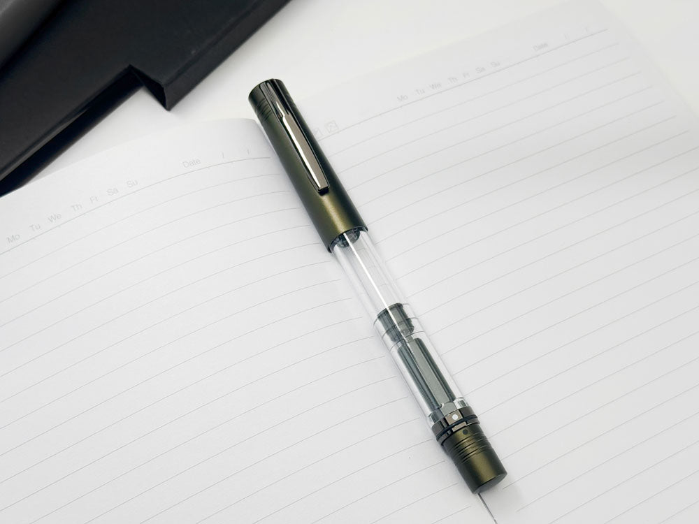 Monteverde USA® MP1 Lock-It Piston Technology Fountain Pen Olive Green