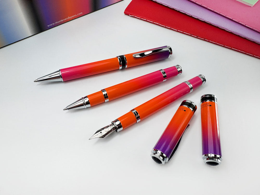 Monteverde Innova Ombre Fusion Harmony (Purple/Orange/Violet) Fountain Pen