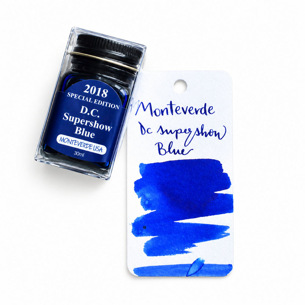 Monteverde USA Ink 2018 Special Edition DC Super Show Blue