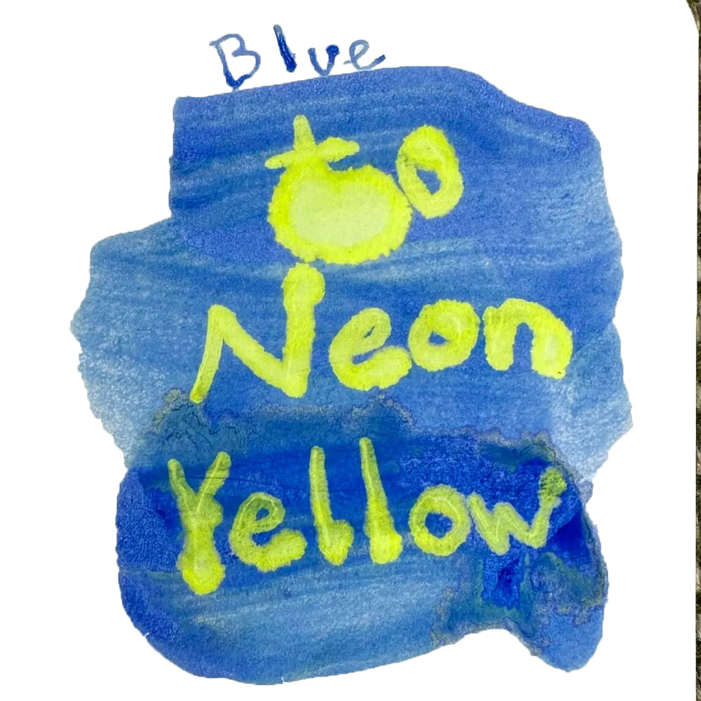 Monteverde USA® Colour Changing 30ml Ink Bottle + Changer set Blue To Neon Yellow