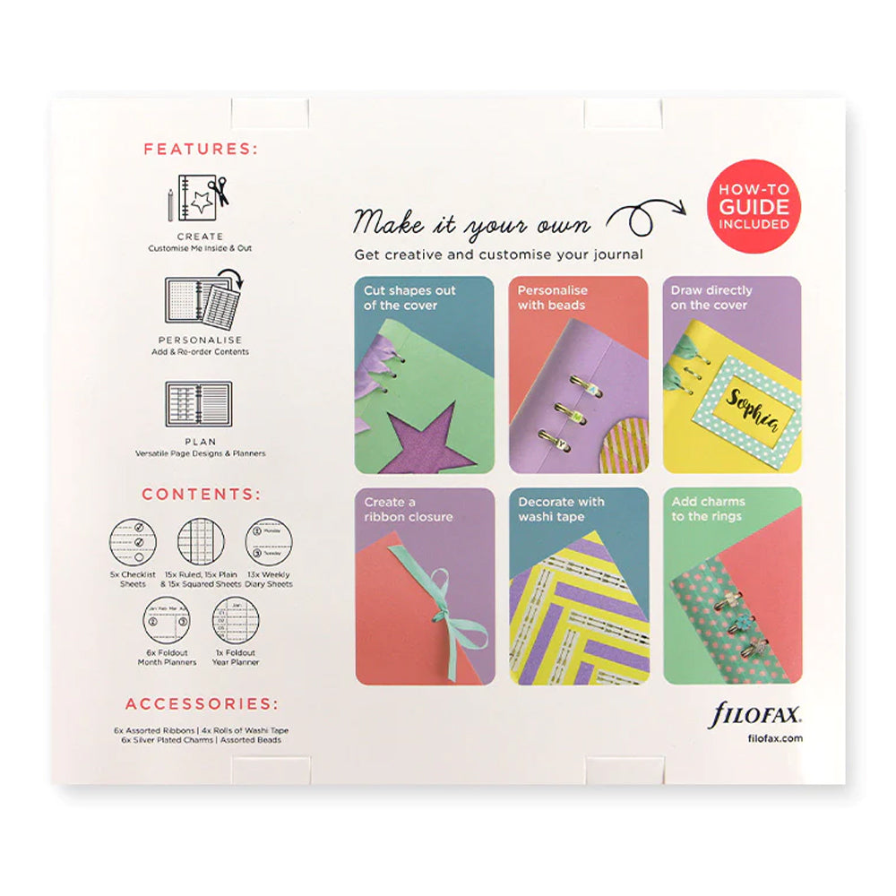 Filofax Clipbook A5 Creative Kit Lemon