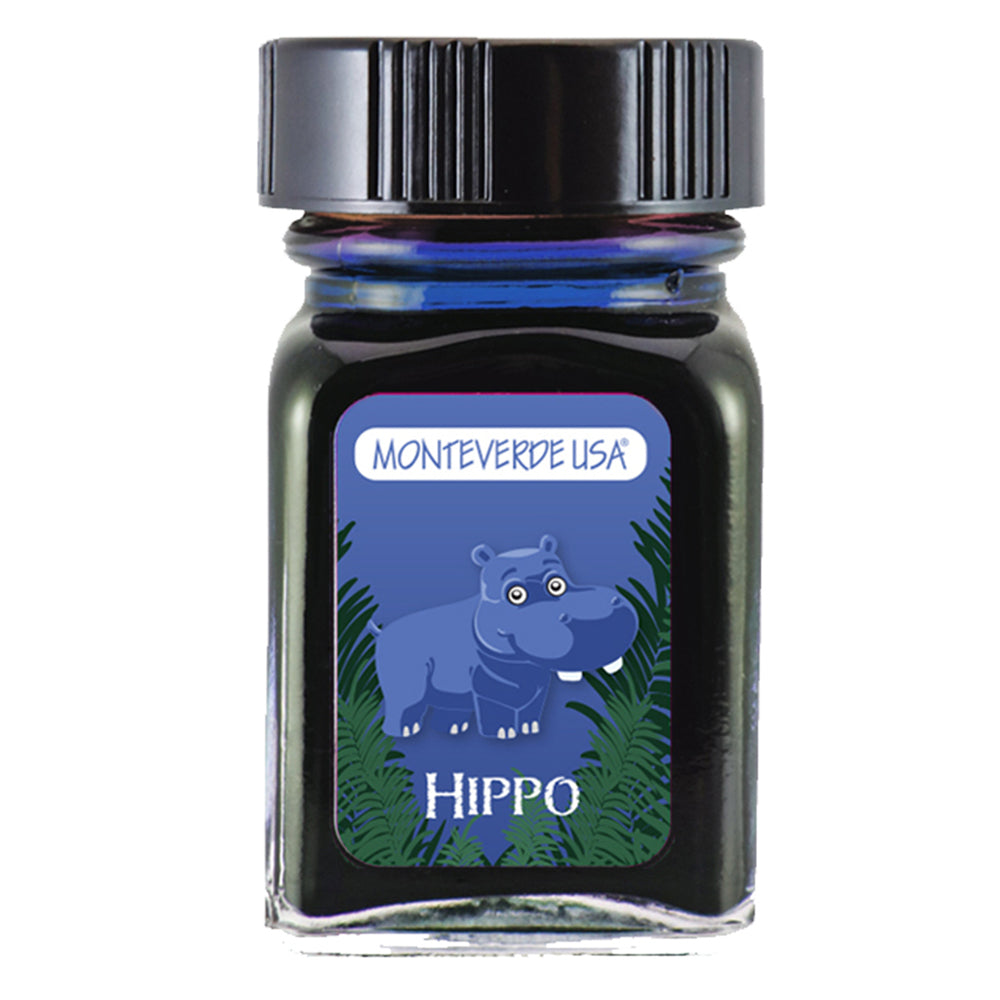 Monteverde USA® Jungle Ink 30 ML Hippo (Dark Blue)