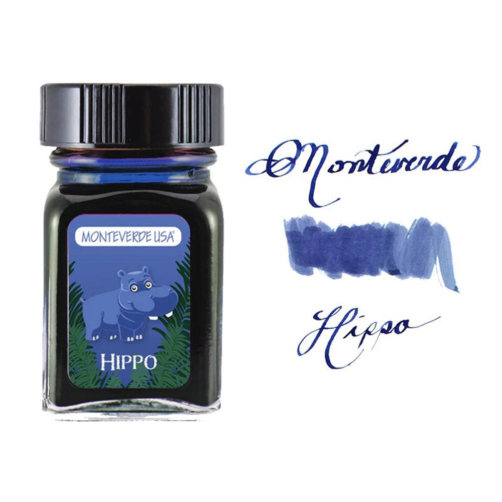 Monteverde USA® Jungle Ink 30 ML Hippo (Dark Blue)