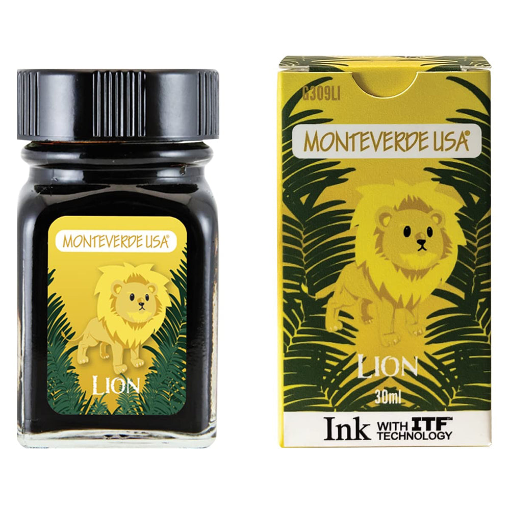 Monteverde USA® Jungle Ink 30 ML Lion (Yellow)