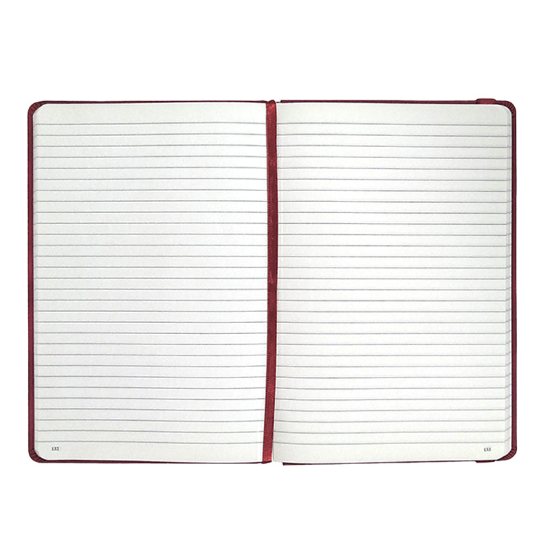 Livtek India Mipad Mediuml Hard Cover Ruled Notebook - Maroon