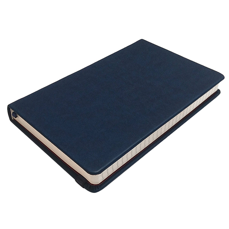 Livtek India Mipad Mediuml Hard Cover Ruled Notebook - Navy Blue