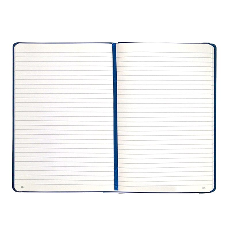 Livtek India Mipad Mediuml Hard Cover Ruled Notebook - Navy Blue